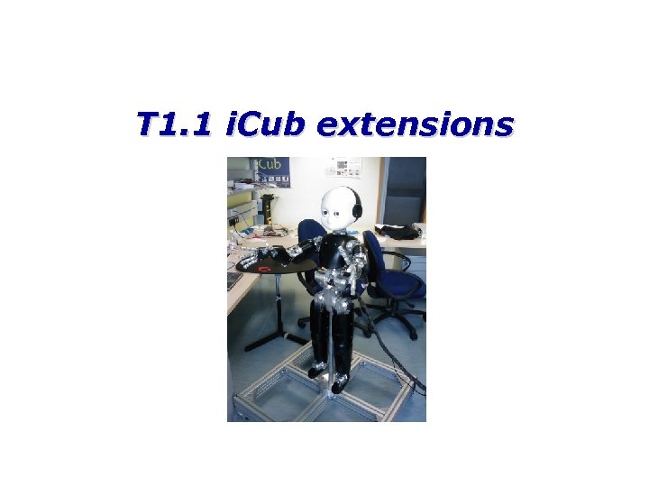 T 1. 1 i. Cub extensions 