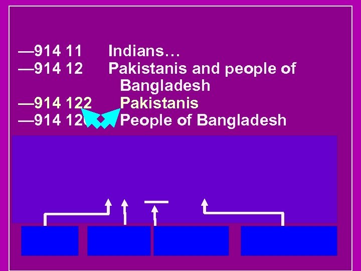 — 914 11 — 914 12 Indians… Pakistanis and people of Bangladesh — 914