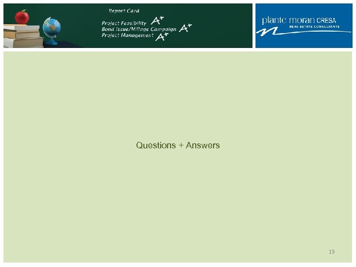 Questions + Answers 13 