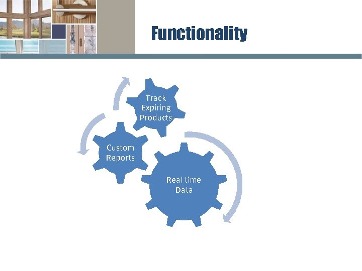 Functionality Track Expiring Products Custom Reports Real time Data 