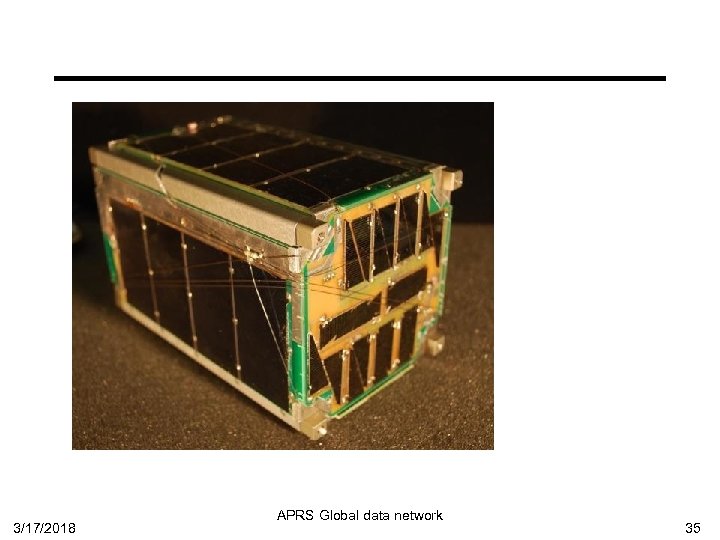 3/17/2018 APRS Global data network 35 