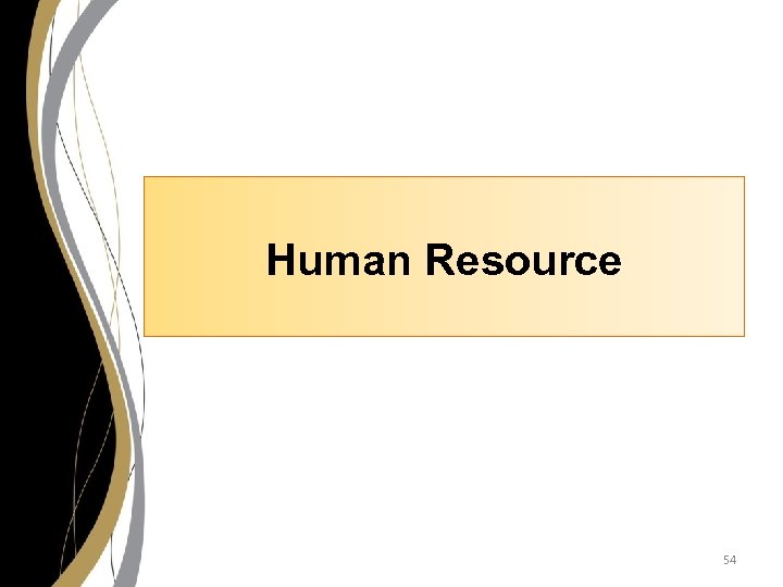 Human Resource 54 