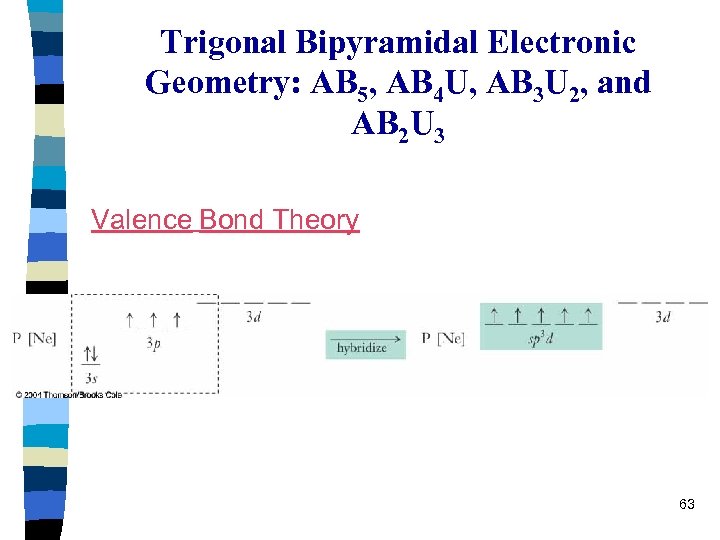 Trigonal Bipyramidal Electronic Geometry: AB 5, AB 4 U, AB 3 U 2, and