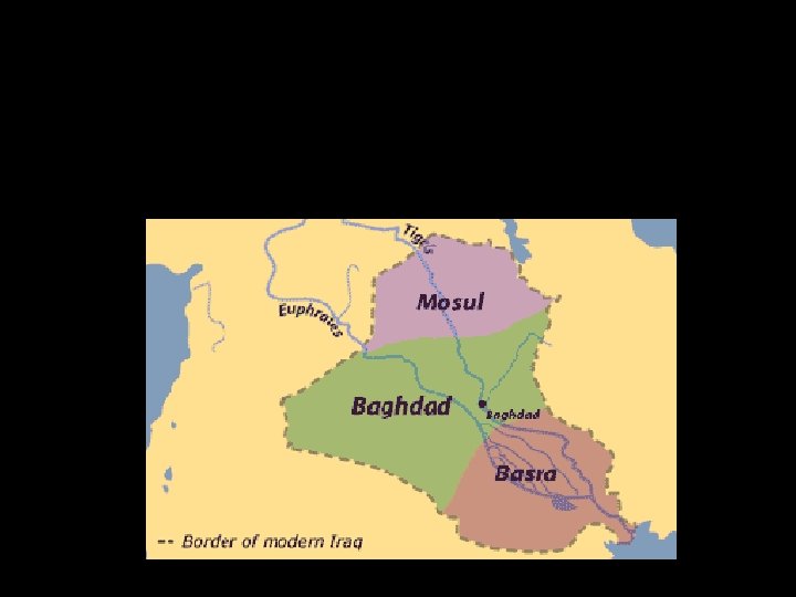 British Mandate from Ottoman Empire 