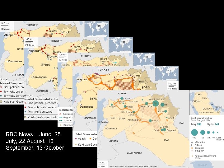 BBC News – June, 25 July, 22 August, 10 September, 13 October 