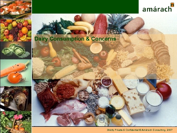 Dairy Consumption & Concerns 82 Strictly Private & Confidential © Amárach Consulting, 2007 