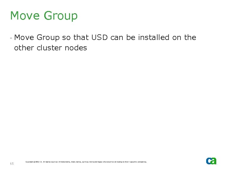 Move Group - Move Group so that USD can be installed on the other