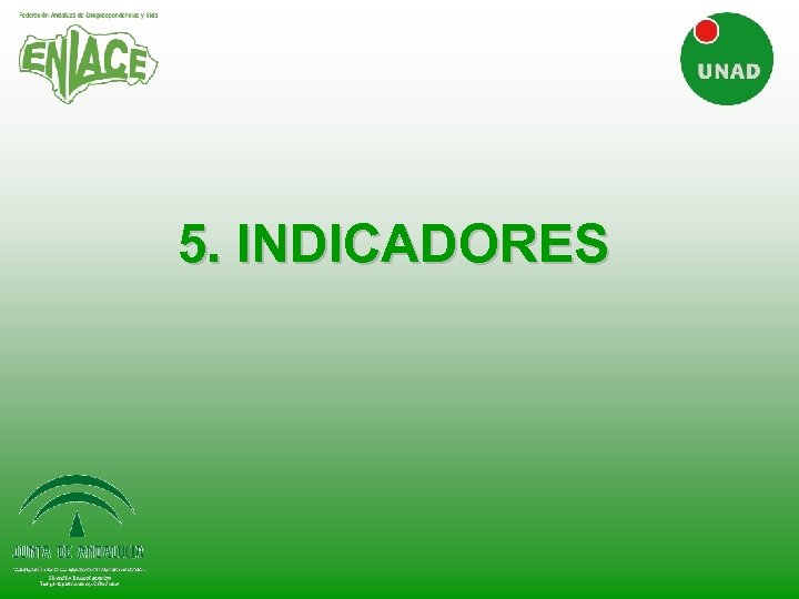 5. INDICADORES 