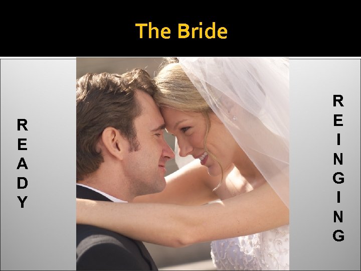 The Bride R E A D Y R E I N G 