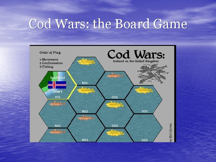 Cod Wars: the Board Game 