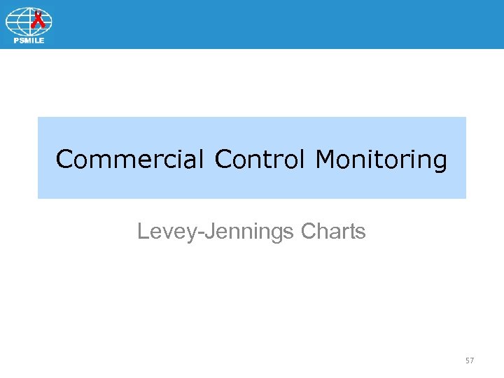 Commercial Control Monitoring Levey-Jennings Charts 57 