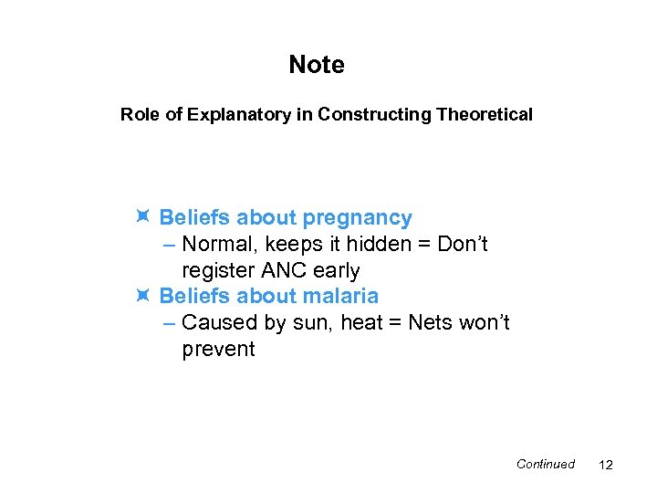 Note Role of Explanatory in Constructing Theoretical Beliefs about pregnancy – Normal, keeps it