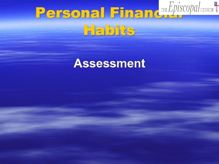 Personal Financial Habits Assessment 