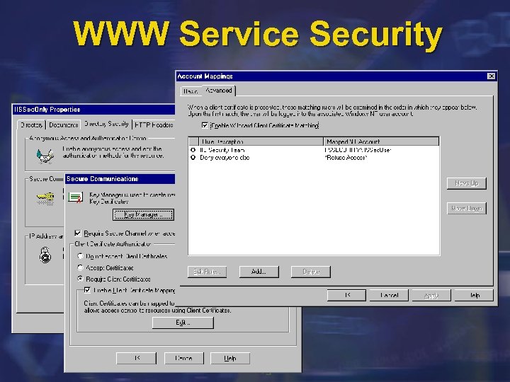 WWW Service Security 