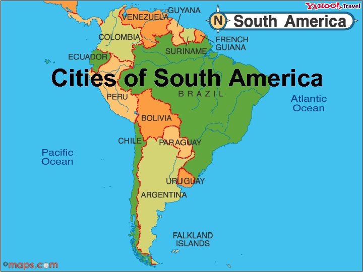Cities of South America 