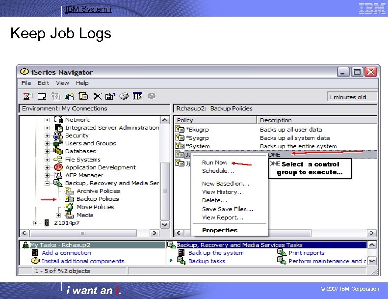 IBM System i Keep Job Logs Now Possible to Save ALL Job Logs, Even