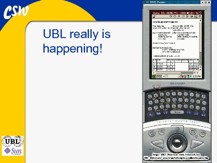 UBL really is happening! 