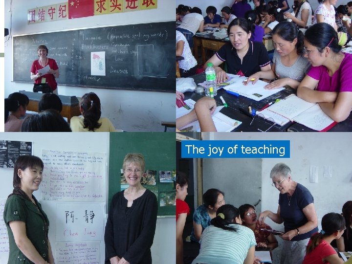 The joy of teaching 