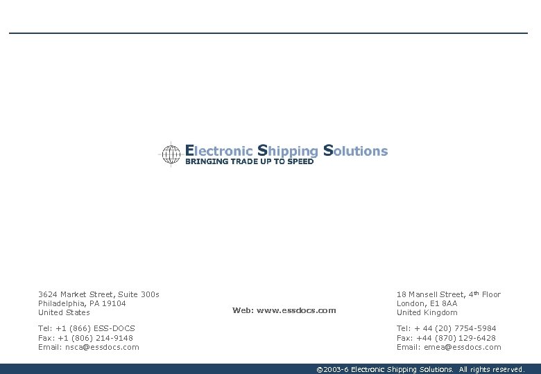 3624 Market Street, Suite 300 s Philadelphia, PA 19104 United States Tel: +1 (866)