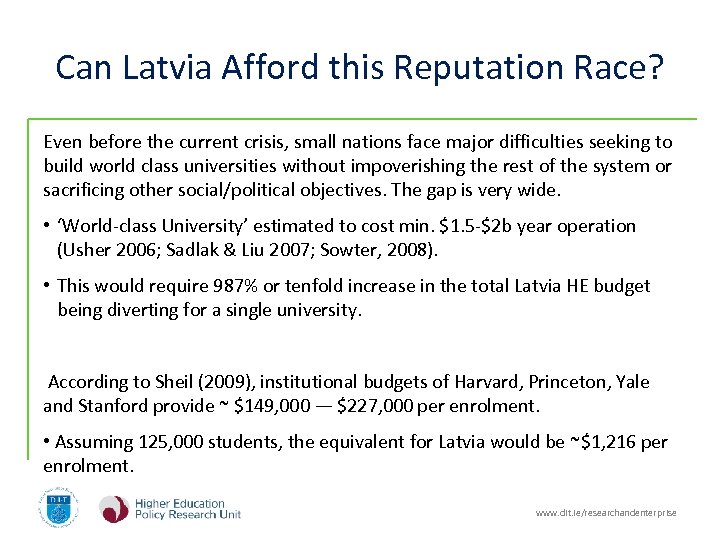 Can Latvia Afford this Reputation Race? Even before the current crisis, small nations face
