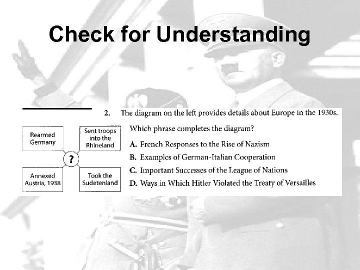 Check for Understanding 