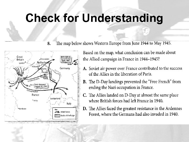 Check for Understanding 