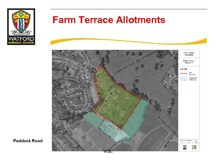 Farm Terrace Allotments Paddock Road WBC 