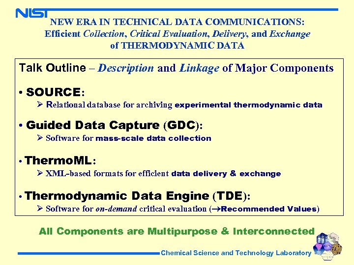 NEW ERA IN TECHNICAL DATA COMMUNICATIONS: Efficient Collection, Critical Evaluation, Delivery, and Exchange of