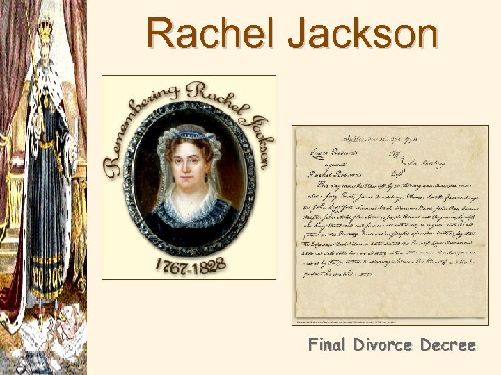 Rachel Jackson Final Divorce Decree 
