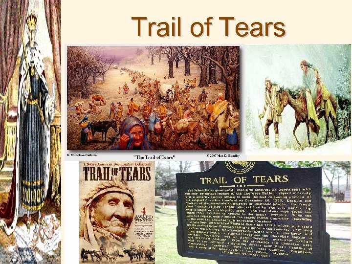 Trail of Tears (1838 -1839) 