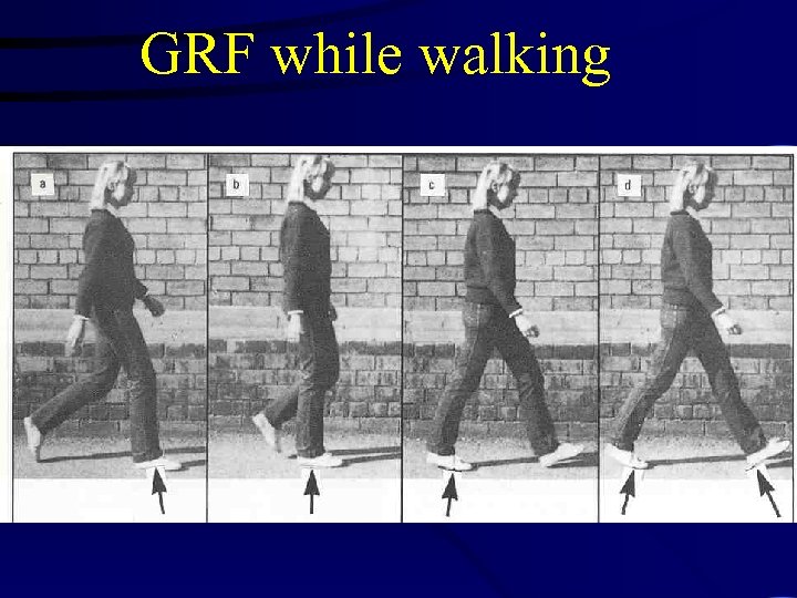 GRF while walking 