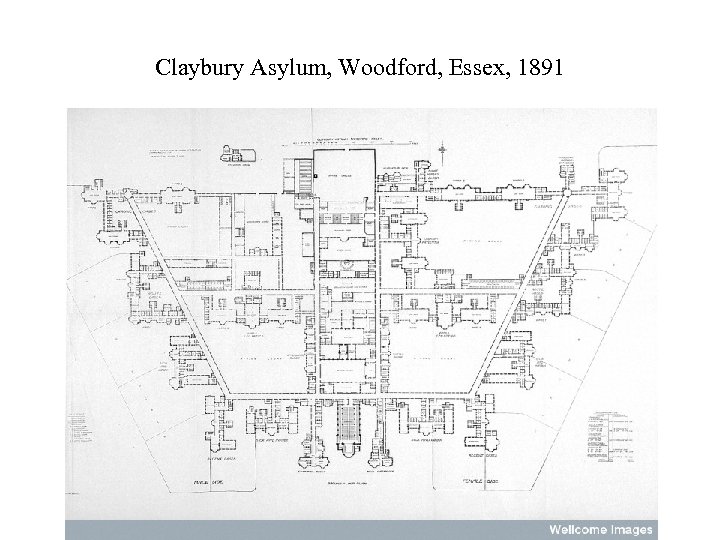 Claybury Asylum, Woodford, Essex, 1891 