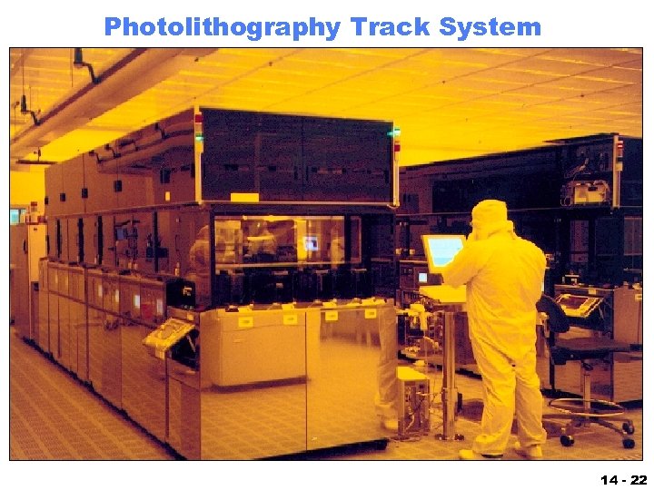 Photolithography Track System 14 - 22 