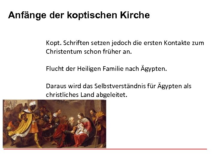 Anfänge der koptischen Afghanistan Kirche Kopt. Schriften setzen jedoch die ersten Kontakte zum Christentum