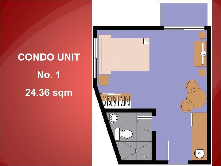 CONDO UNIT No. 1 24. 36 sqm 