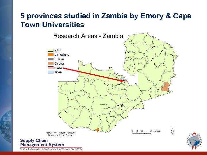 5 provinces studied in Zambia by Emory & Cape Town Universities 