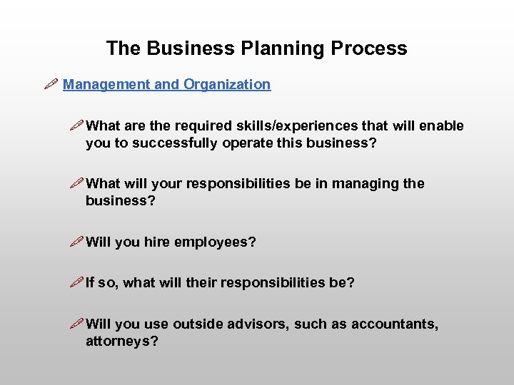 business planning process wikipedia