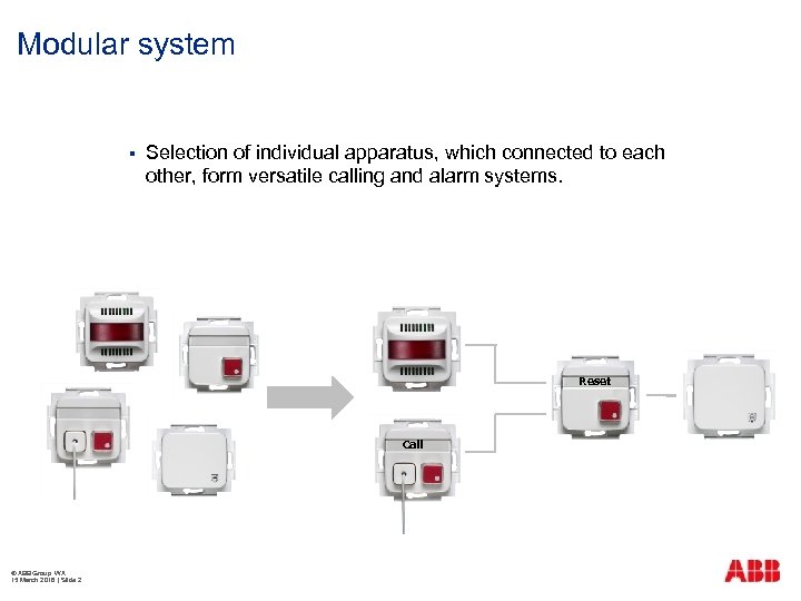 Modular system § Selection of individual apparatus, which connected to each other, form versatile