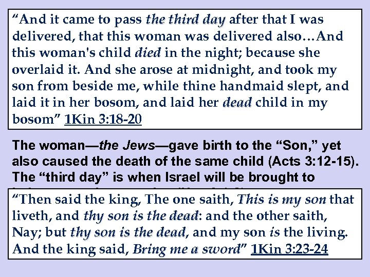 “And it came to pass the third day after that I was delivered, that