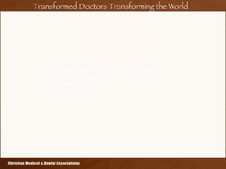 Blank pages you can use as a resource for backgrounds when you add your