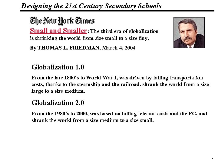 Designing the 21 st Century Secondary Schools 19 1083 _Macros Small and Smaller: The