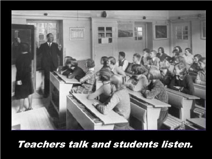 Designing the 21 st Century Secondary Schools 19 1083 _Macros Teachers talk and students