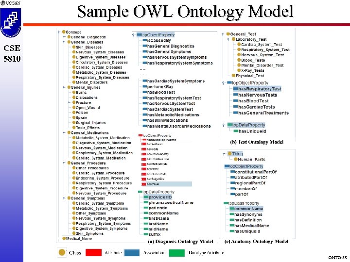 Sample OWL Ontology Model CSE 5810 ONTO-38 