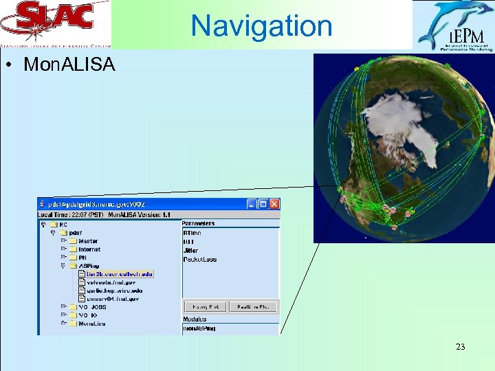 Navigation • Mon. ALISA 23 