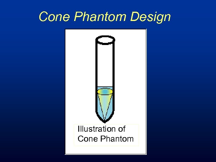 Cone Phantom Design Illustration of Cone Phantom 