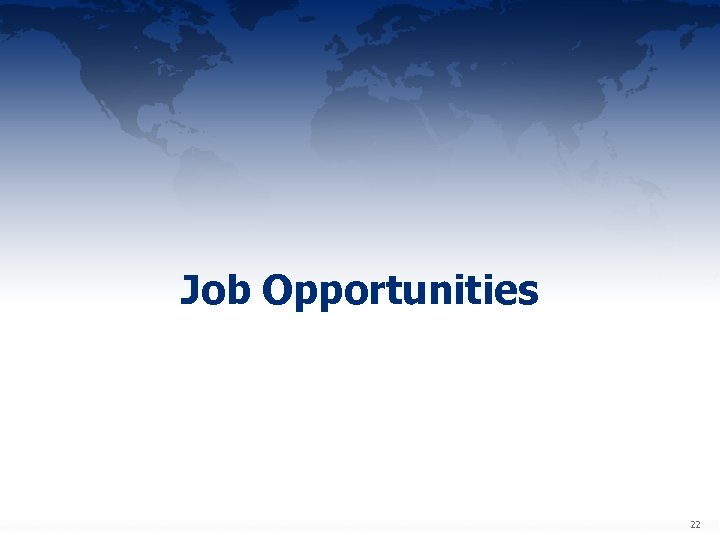 Job Opportunities Confidential 22 22 