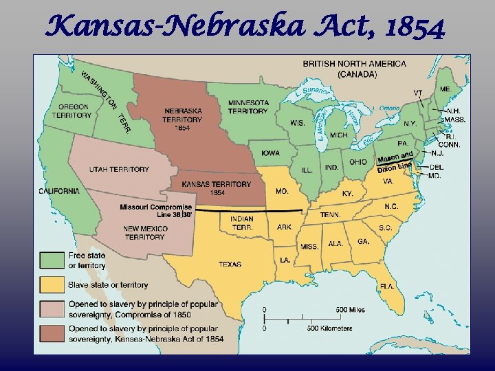 Kansas-Nebraska Act, 1854 