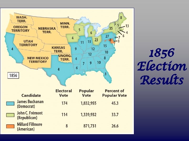 1856 Election Results 