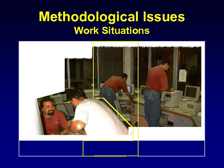 Methodological Issues Work Situations 