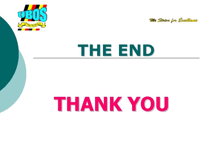 THE END THANK YOU 